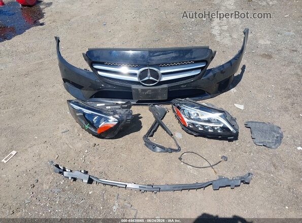 55SWF8EB9KU321958 2019 MERCEDES-BENZ C-CLASS Black Instrument cluster view