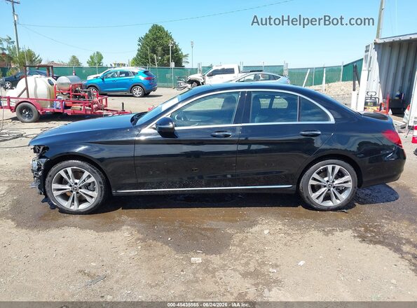 55SWF8EB9KU321958 2019 MERCEDES-BENZ C-CLASS Black 