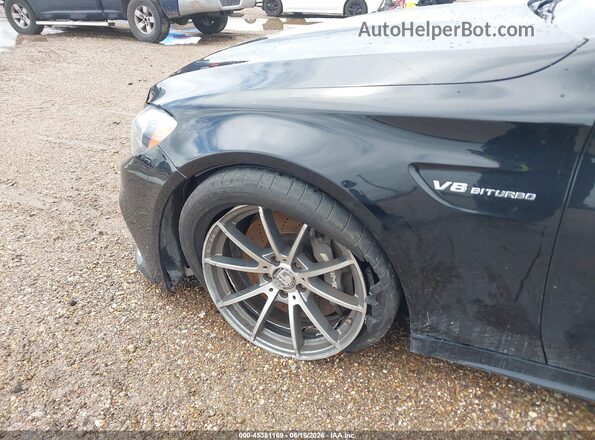 55SWF8GB0JU246126 2018 MERCEDES-BENZ AMG C 63 Black წინა ხედი