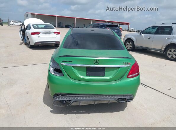 55SWF8GB4GU128251 2016 MERCEDES-BENZ AMG C 63 Green 