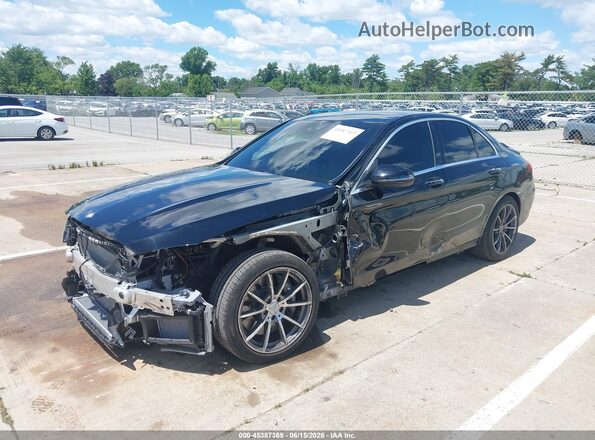 55SWF8GB8HU207679 2017 MERCEDES-BENZ AMG C 63 Black Vista tres cuartos delantera izquierda