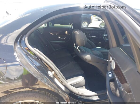 55SWF8GB8HU207679 2017 MERCEDES-BENZ AMG C 63 Black Vista de la etiqueta del VIN