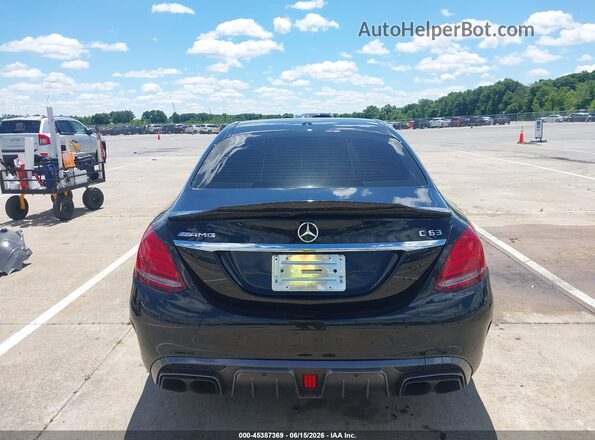 55SWF8GB8HU207679 2017 MERCEDES-BENZ AMG C 63 Black 