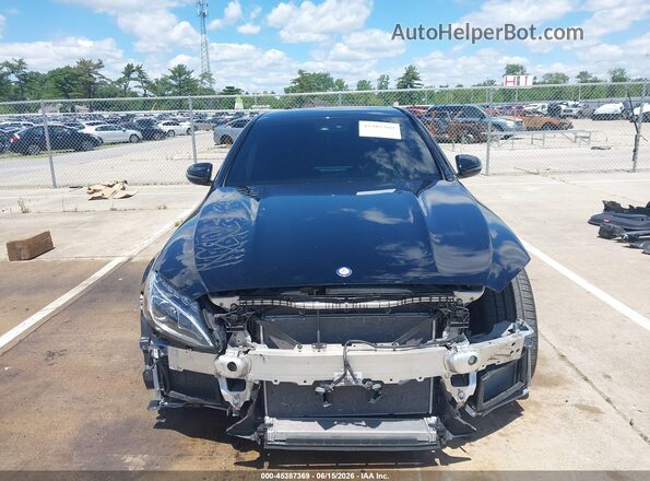 55SWF8GB8HU207679 2017 MERCEDES-BENZ AMG C 63 Black Vista interior trasera