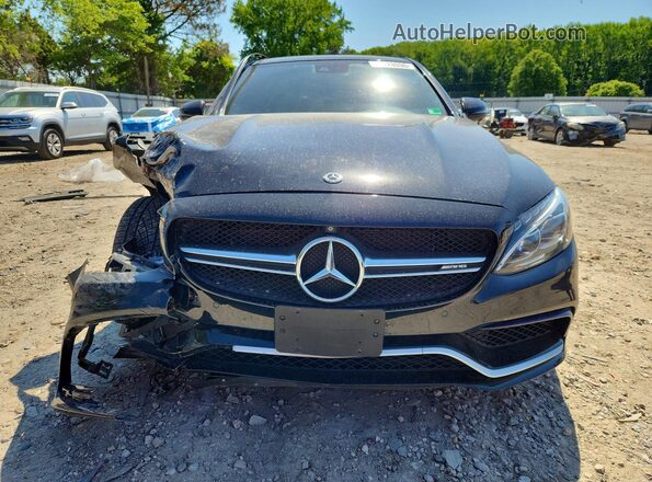 55SWF8HB9JU246771 2018 MERCEDES-BENZ C Black Vista frontal