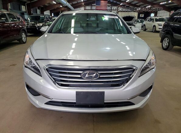 5NPE24AF2GH387190 2016 HYUNDAI SONATA Silver უკანა ხედი