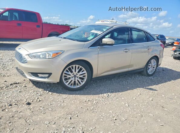 1FADP3J25HL201410 2017 FORD FOCUS Beige 
