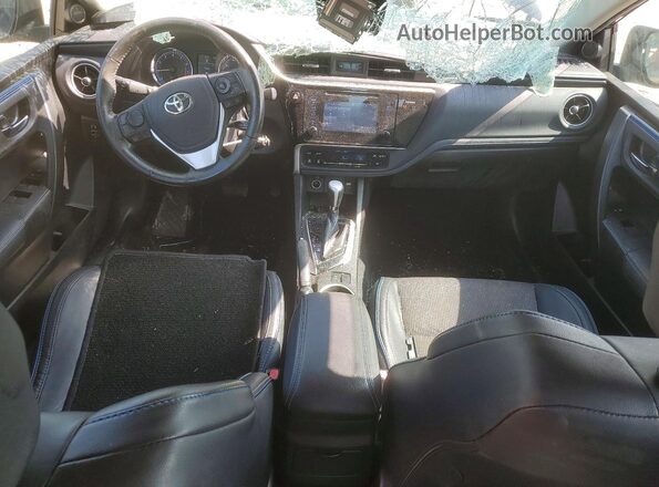5YFBURHE9HP625998 2017 TOYOTA COROLLA Blue Вид щитка приладів