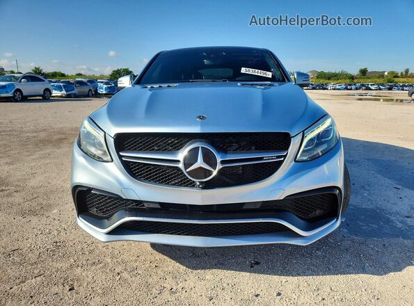4JGED7FBXJA096173 2018 MERCEDES-BENZ GLE Silver Vista trasera
