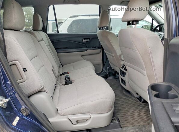 5FNYF5H39GB014133 2016 HONDA PILOT Синий Вид подкапотного пространства