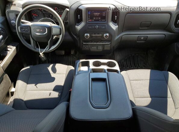 1GTR8AEK7MZ215215 2021 GMC SIERRA Yellow Vista del cuadro de instrumentos