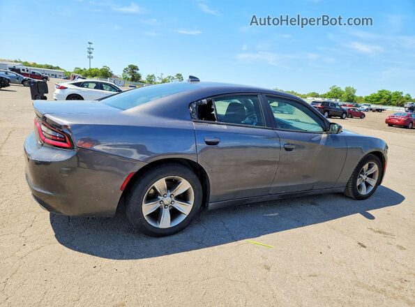 2C3CDXHG6GH355471 2016 DODGE CHARGER Gray 