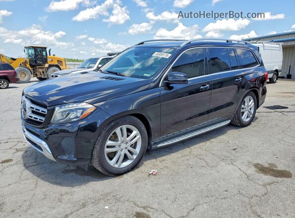 4JGDF6EE4HA758285 2017 MERCEDES-BENZ GLS Black Rear left