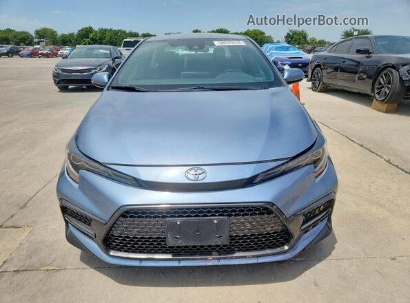 5YFS4RCE5LP056504 2020 TOYOTA COROLLA Blue Հետևի տեսք