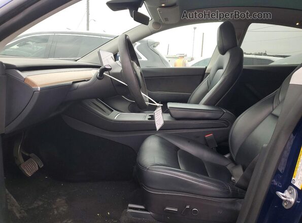 7SAYGDEEXNF429524 2022 TESLA MODEL Blue 