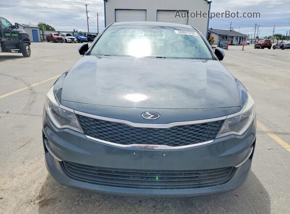5XXGT4L12GG055267 2016 KIA OPTIMA Gray Vista trasera