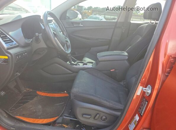 KM8J33A2XGU112140 2016 HYUNDAI TUCSON Orange წინა პანელის ხედი