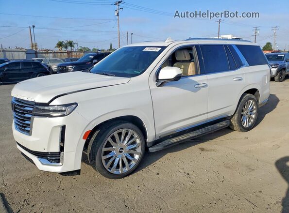 1GYS4BKLXMR273331 2021 CADILLAC ESCALADE White 