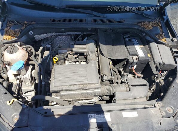 3VW267AJ4GM219975 2016 VOLKSWAGEN JETTA Gray Widok komory silnika