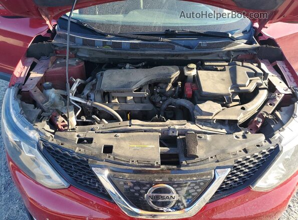 JN1BJ1CR2JW254574 2018 NISSAN ROGUE Red 
