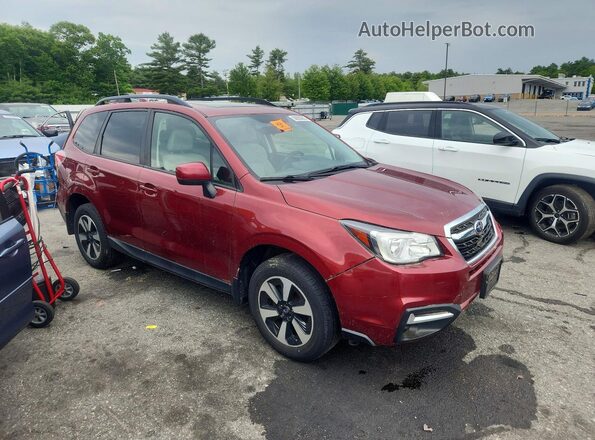 JF2SJAEC8HH441968 2017 SUBARU FORESTER Red 