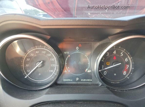 SAJWA6AT1G8K27083 2016 JAGUAR F-TYPE Red Vista de los asientos traseros