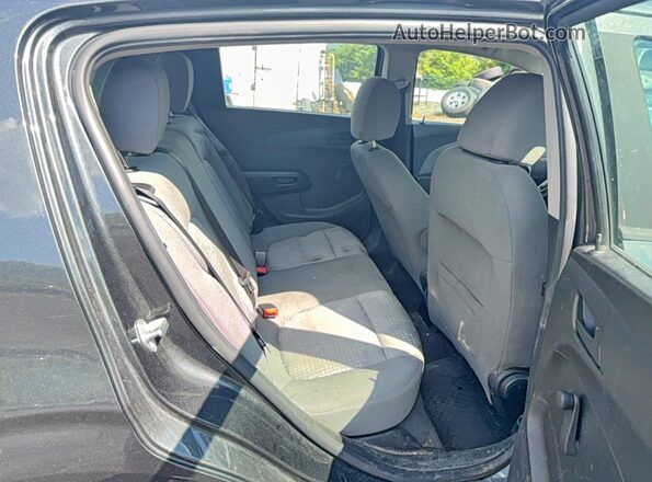 1G1JG6SB9K4137282 2019 CHEVROLET SONIC Charcoal 