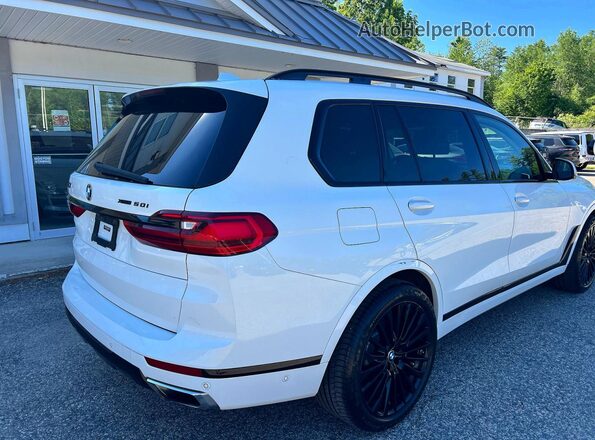 5UXCX4C59KLS38985 2019 BMW X7 White Առջևի աջ
