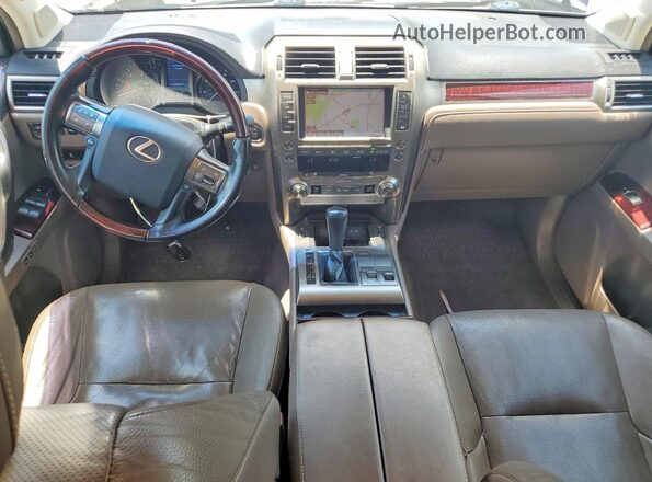 JTJBM7FXXJ5206101 2018 LEXUS GX Blue Вид щитка приладів