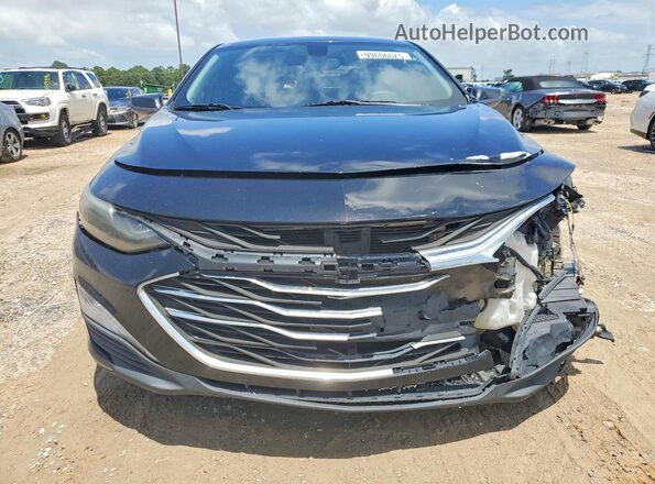 1G1ZD5STXLF097654 2020 CHEVROLET MALIBU Black Rear view