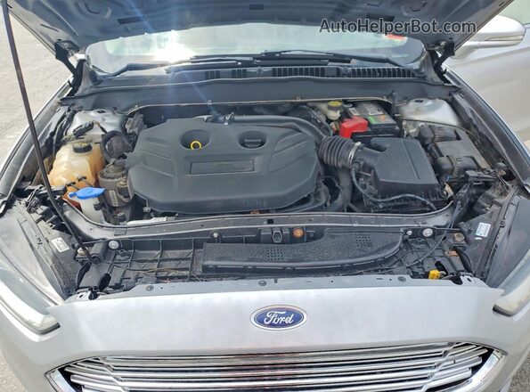 3FA6P0T92GR320436 2016 FORD FUSION Silver Շարժիչի բաժամունքի տեսք