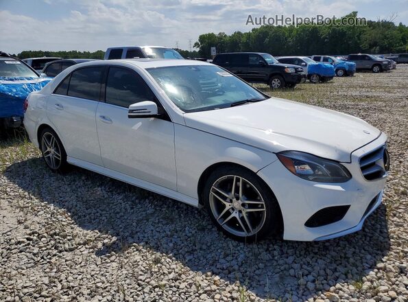 WDDHF5KB4GB270074 2016 MERCEDES-BENZ E White 