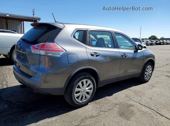 KNMAT2MV0GP621740 2016 NISSAN ROGUE Gray Front right