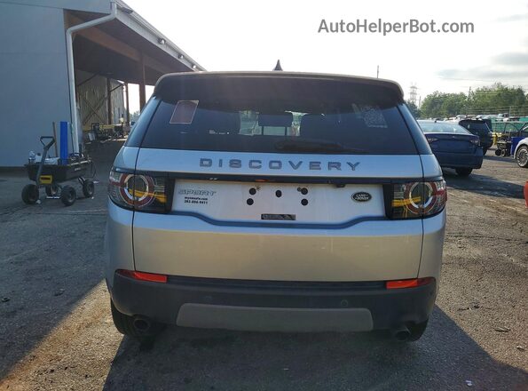 SALCP2BGXHH643413 2017 LAND ROVER DISCOVERY Silver წინა სალონის ხედი