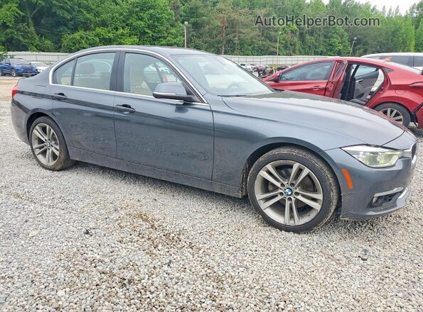 WBA8B9G37HNU54906 2017 BMW 3 SERIES Серый Вид спереди