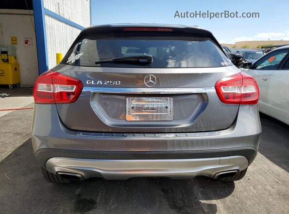 WDCTG4EBXGJ265288 2016 MERCEDES-BENZ GLA Gray 