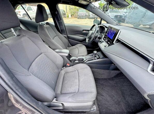 JTND4MBE1P3193964 2023 TOYOTA COROLLA Charcoal Front view