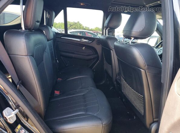 4JGDA5JB6GA803651 2016 MERCEDES-BENZ GLE Черный Вид задней части салона