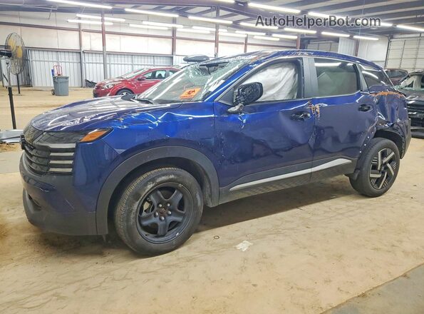 3N8AP6CA6SL378843 2025 NISSAN KICKS Blue Rear left