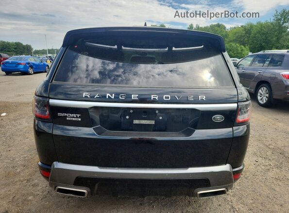 SALWR2RKXKA424243 2019 LAND ROVER RANGE ROVER Black Front interior view