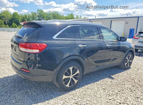 5XYPH4A13HG258797 2017 KIA SORENTO Black Delantero derecho