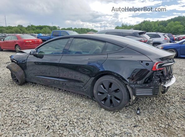 5YJ3E1EB2RF822019 2024 TESLA MODEL Black უკანა მარჯვენა