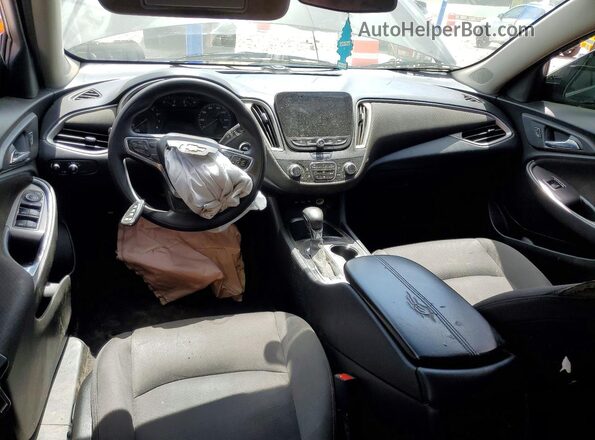 1G1ZD5ST4NF122468 2022 CHEVROLET MALIBU Черный Вид щитка приборов