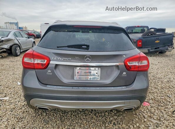 WDCTG4EB1GJ224807 2016 MERCEDES-BENZ GLA Gray Widok wnętrza z przodu