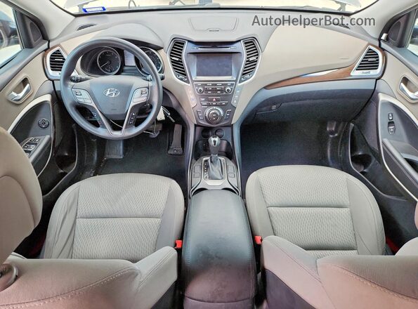 KM8SM4HF9HU170516 2017 HYUNDAI SANTA FE Silver 