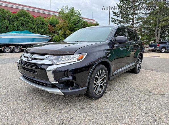 JA4AD2A3XJZ008823 2018 MITSUBISHI OUTLANDER Black Rear right