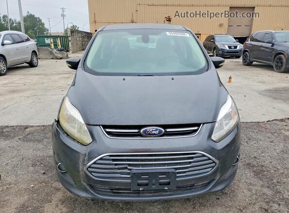 1FADP5DU5HL103423 2017 FORD C-MAX Gray Вид ззаду