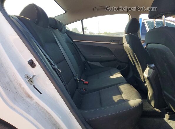 5NPD74LF3JH389578 2018 HYUNDAI ELANTRA White Սալոնի հետևի տեսք