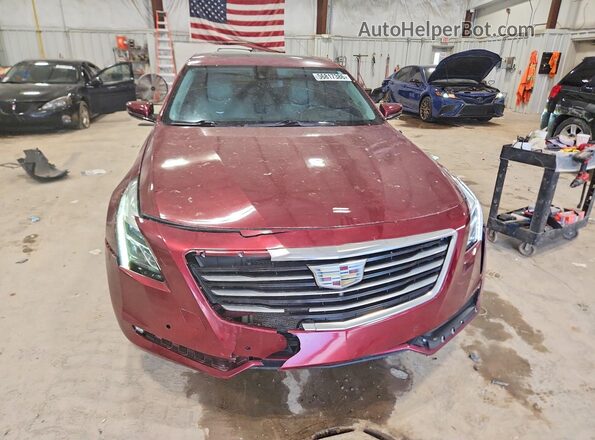 1G6KF5RS1GU158166 2016 CADILLAC CT6 Red უკანა ხედი
