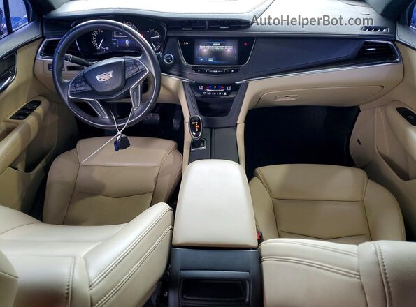 1GYKNARS7HZ240488 2017 CADILLAC XT5 Угольный Вид щитка приборов